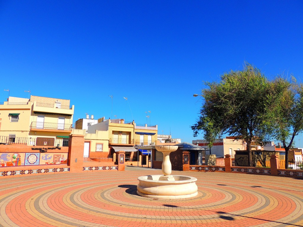Foto: Plaza del Desembarco - La Puebla del Río (Sevilla), España