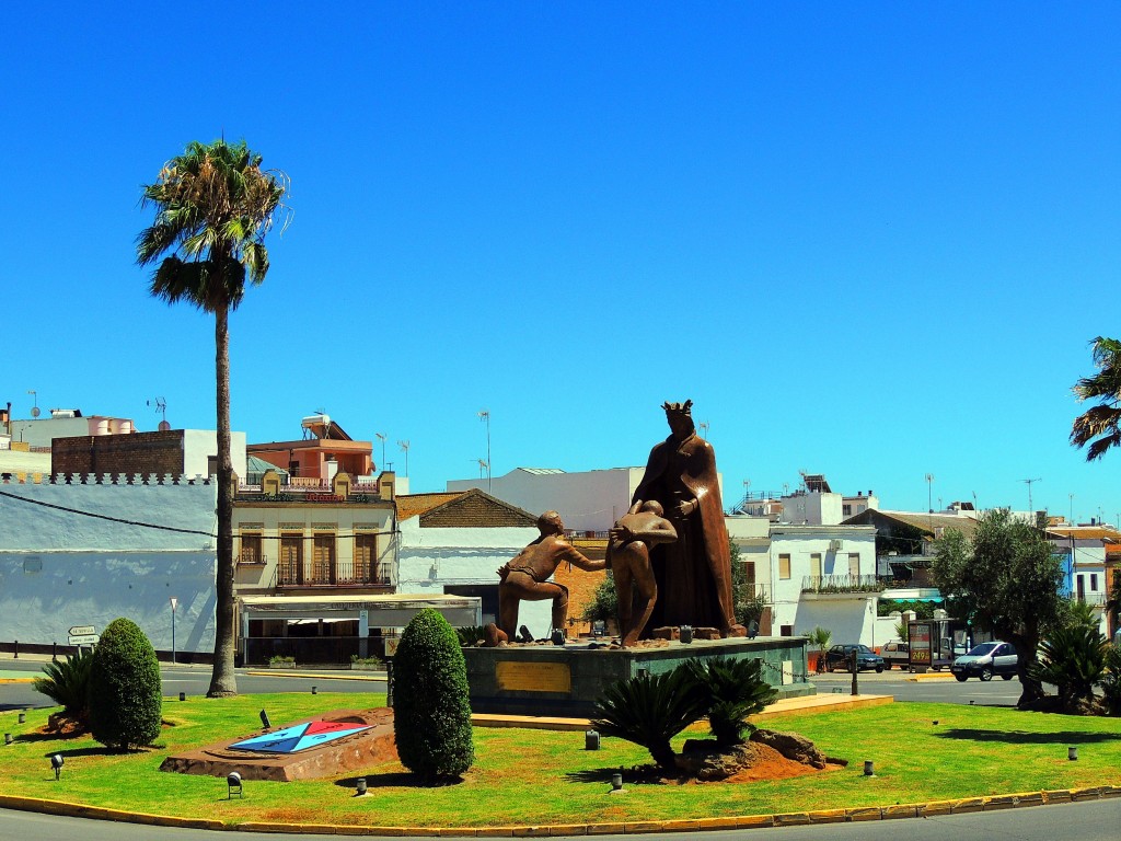 Foto: Rotonda Alfonso X el Sabio - La Puebla del Río (Sevilla), España