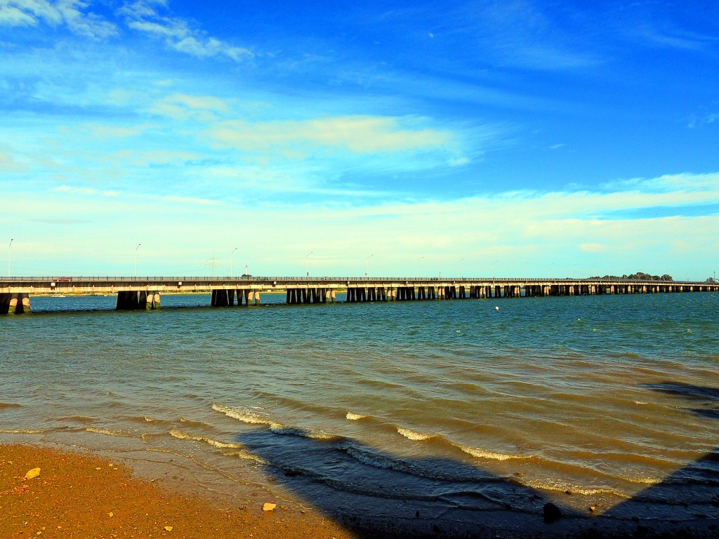 Foto: Puente sobre el Río Tinto - Huelva (Andalucía), España