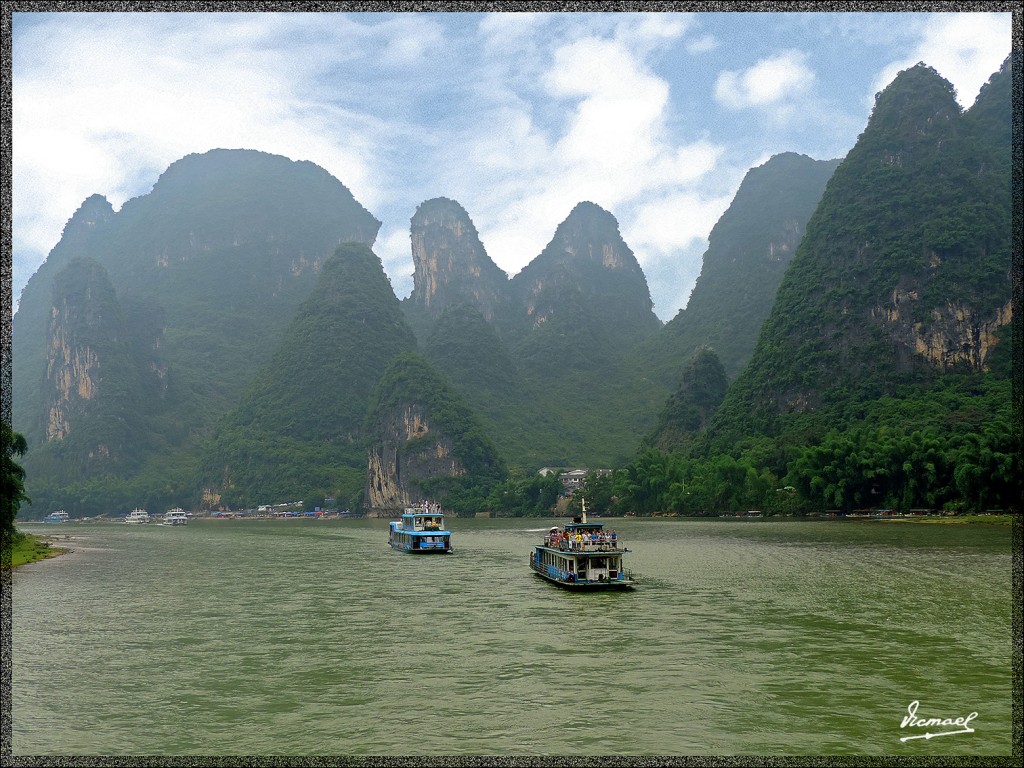 Foto: 140611-135 GUILIN  PASEO RIO LI - Guilin (Guangxi), China