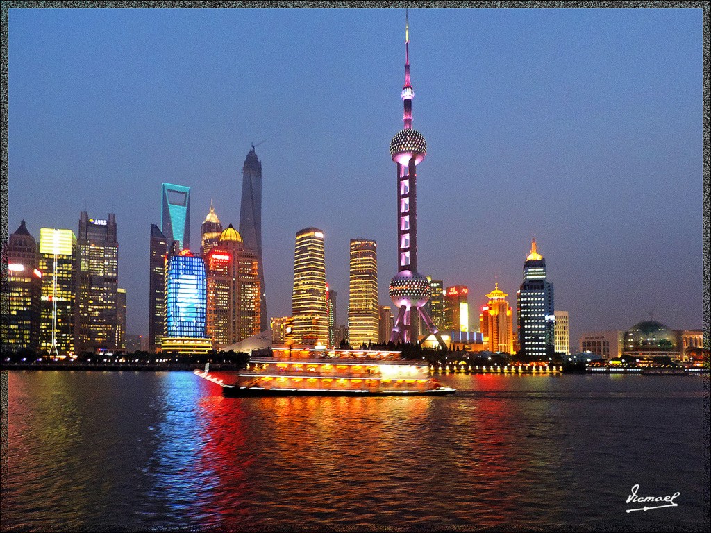 Foto: 140612-156 SHANGHAI CRUCERO NOCTURNO - Shanghai, China