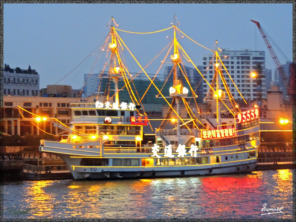 Foto: 140612-143 SHANGHAI CRUCERO NOCTURNO - Shanghai, China