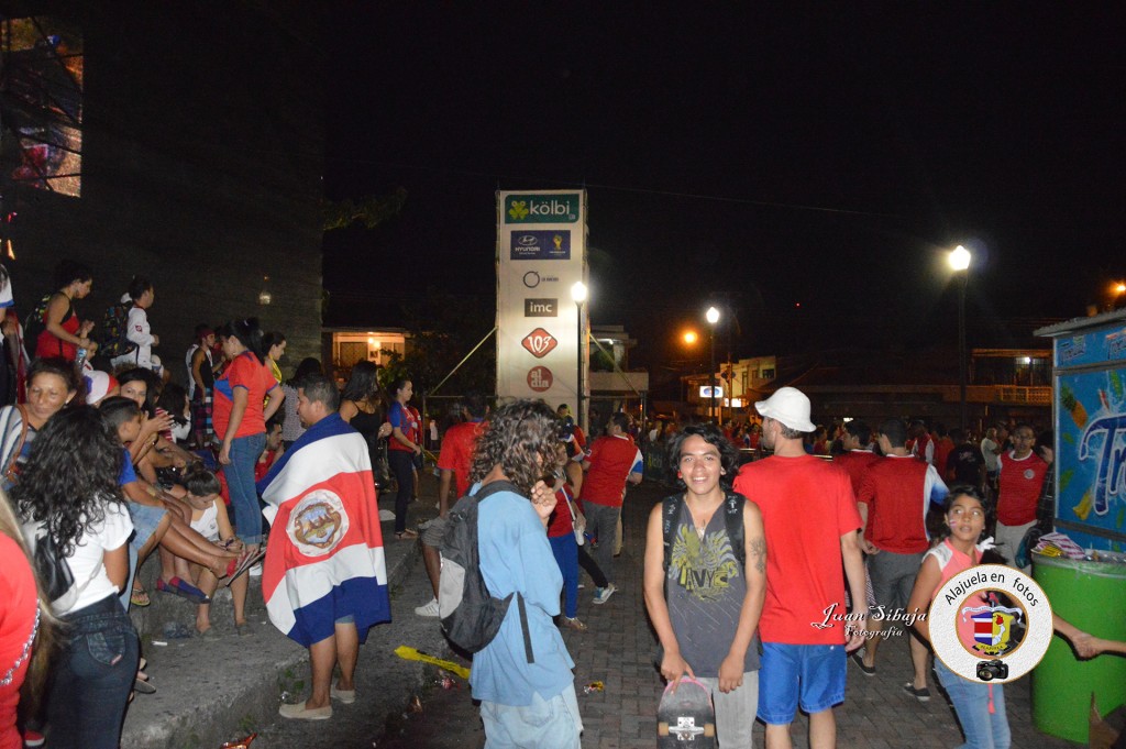 Foto: COSTA RICA PASA A CUARTOS DE FINAL EN EL MUNDIAL - Alajuela, Costa Rica