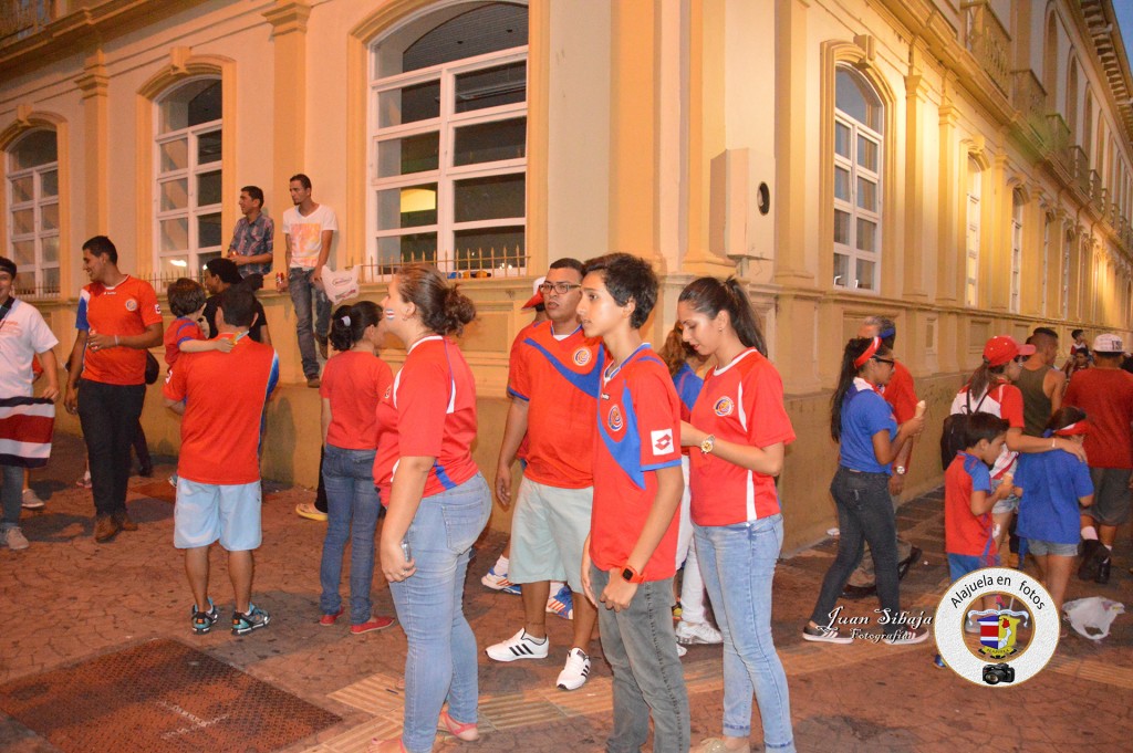 Foto: COSTA RICA PASA A CUARTOS DE FINAL EN EL MUNDIAL 2014 - Alajuela, Costa Rica