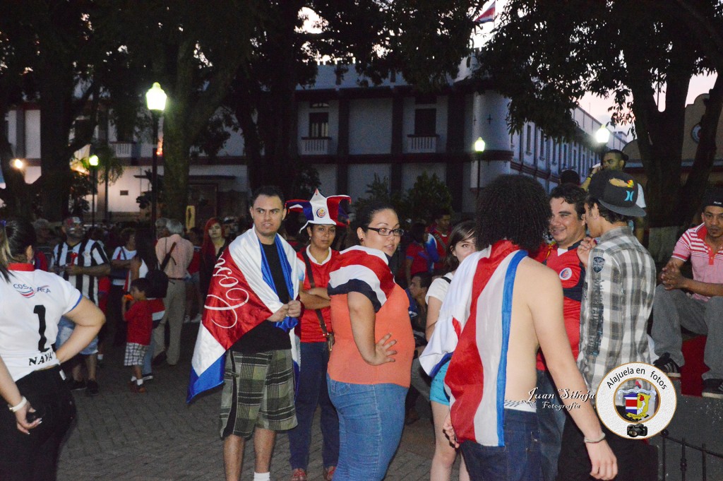 Foto: COSTA RICA PASA A CUARTOS DE FINAL EN EL MUNDIAL 2014 - Alajuela, Costa Rica