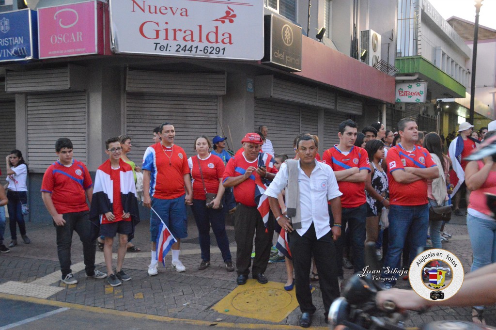 Foto: COSTA RICA PASA A CUARTOS DE FINAL EN EL MUNDIAL 2014 - Alajuela, Costa Rica