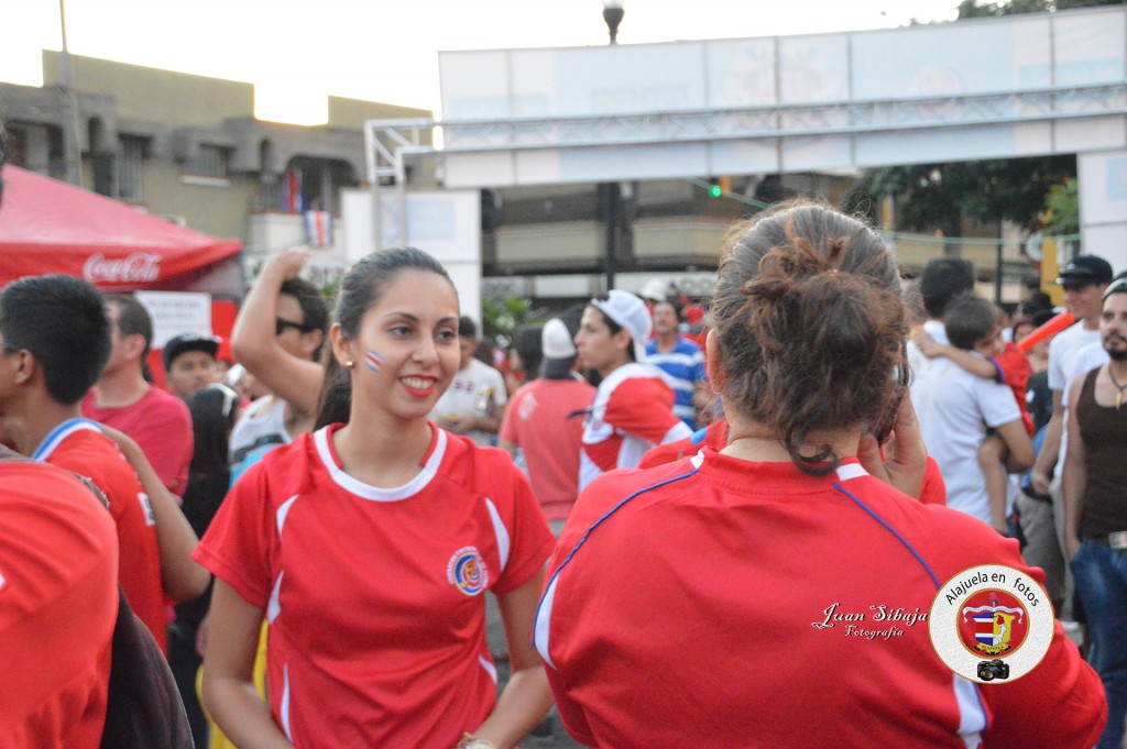 Foto: COSTA RICA PASA A CUARTOS DE FINAL EN EL MUNDIAL 2014 - Alajuela, Costa Rica