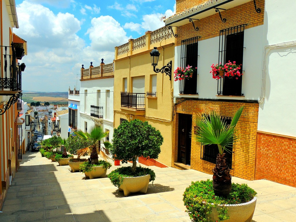 Foto: Calle Escalones - Montellano (Sevilla), España