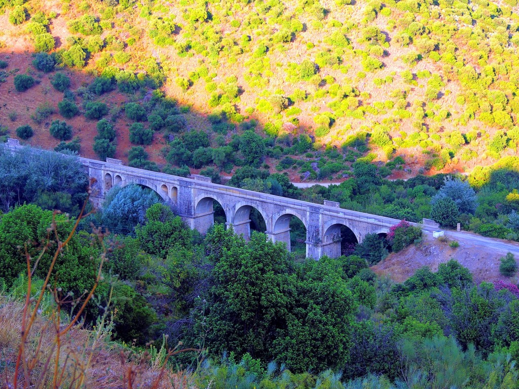 Foto: Viaducto de la Vía Verde de la Sierra - Coripe (Sevilla), España