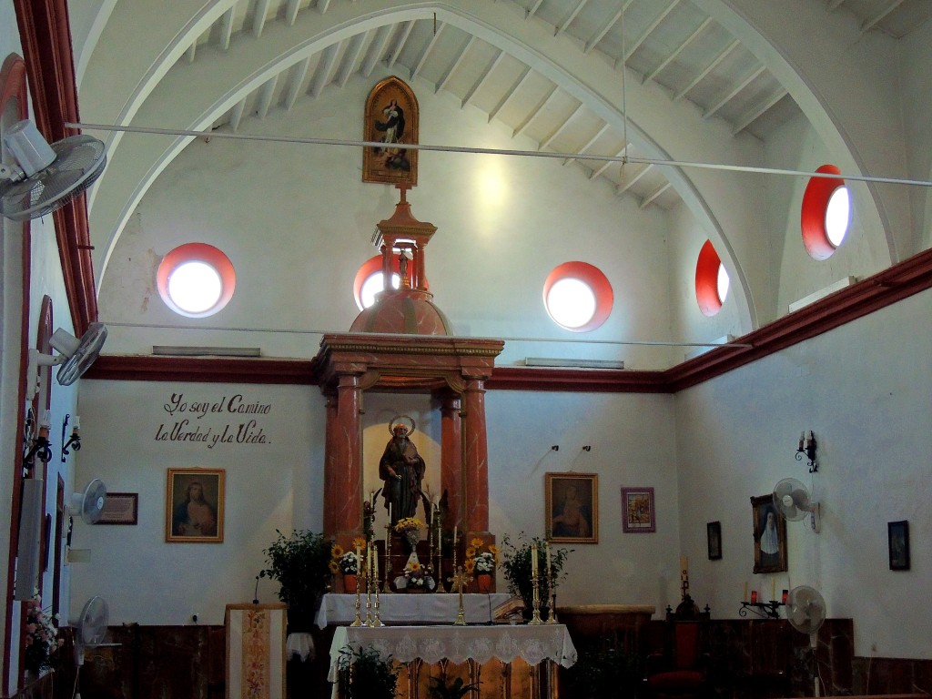 Foto: Interior Iglesia San Pedro - Coripe (Sevilla), España