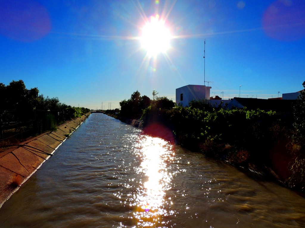 Foto: Contraluces en el canal - Alfonso XIII (Sevilla), España