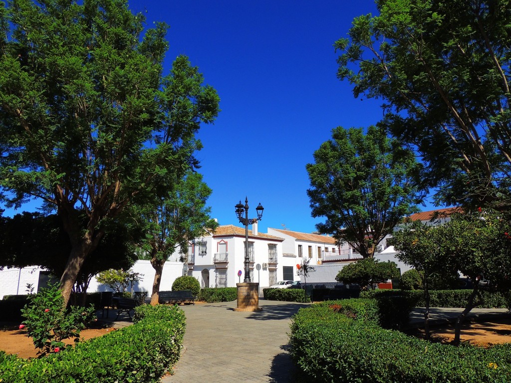 Foto: Plaza del Descubrimiento - Aznalcazar (Sevilla), España