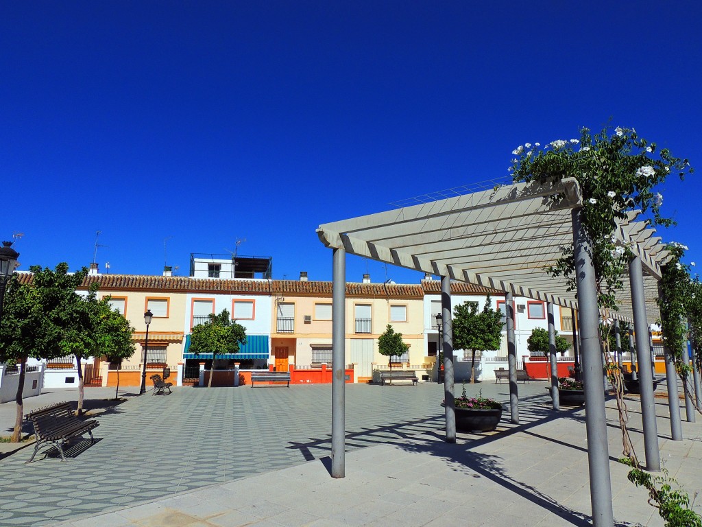 Foto: Plaza Andalucía - Aznalcazar (Sevilla), España