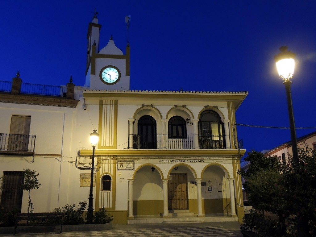 Foto: Nocturna Plaza del Cabildo - Aznalcazar (Sevilla), España