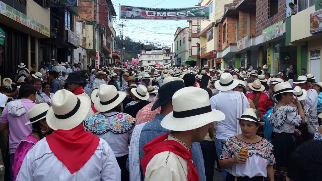 Foto: Desfile de las flores agosto 2014 - Vélez (Santander), Colombia