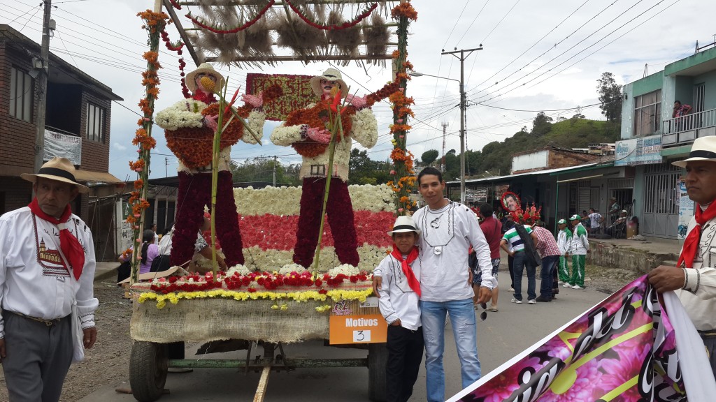 Foto: Desfile de las flores agosto 2014 - Vélez (Santander), Colombia