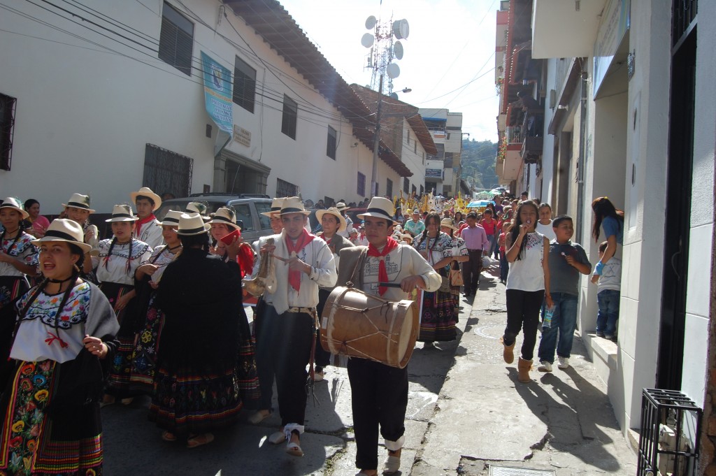 Foto: Festival folclórico estudiantil julio de 2014 - Vélez Santander (Santander), Colombia