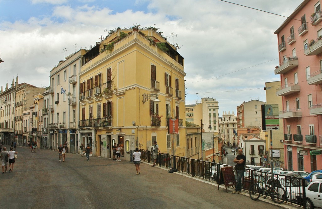 Foto: Vista de la ciudad - Cagliari (Sardinia), Italia