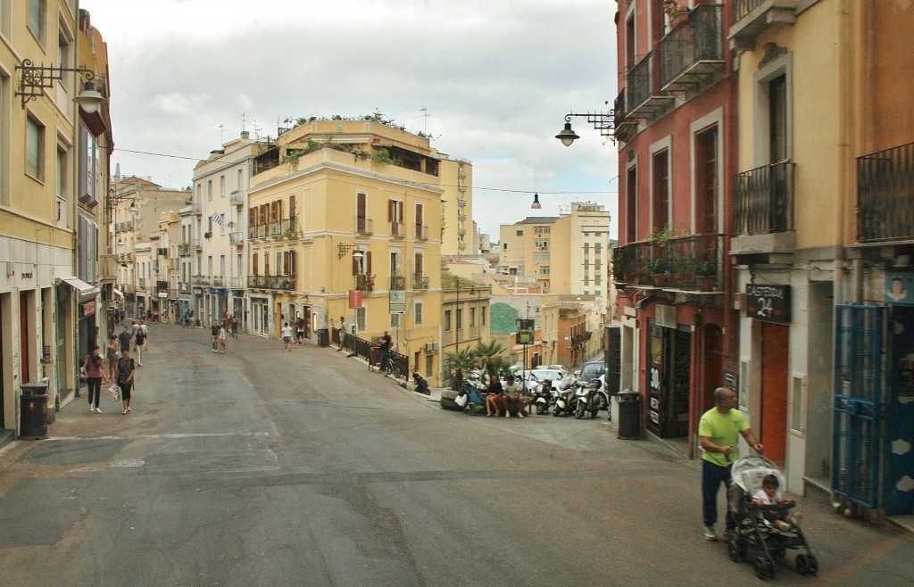 Foto: Vista de la ciudad - Cagliari (Sardinia), Italia