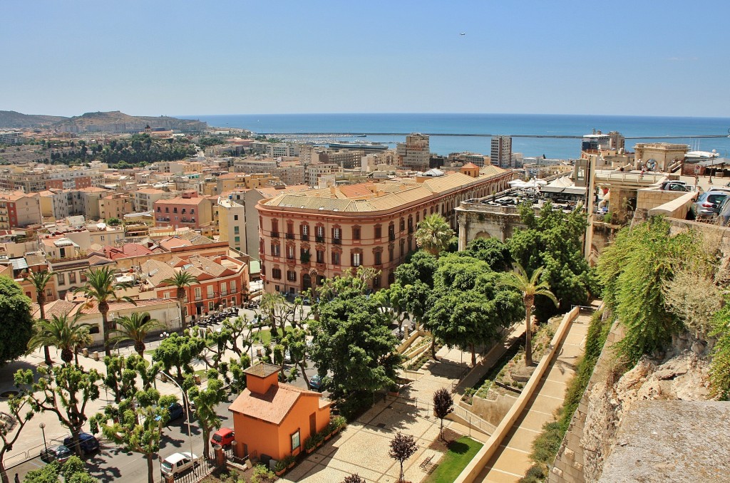 Foto: Vista de la ciudad - Cagliari (Sardinia), Italia