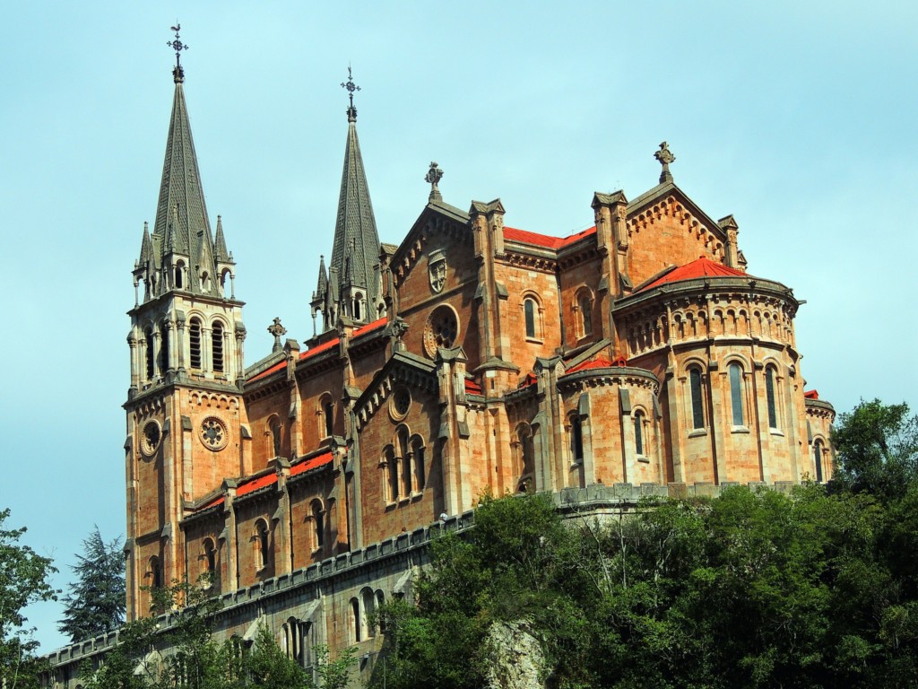 Foto de Covadonga (Asturias), España