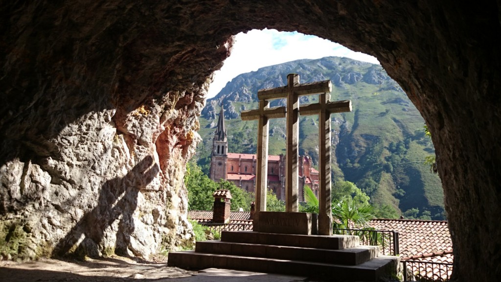Foto de Covadonga (Asturias), España