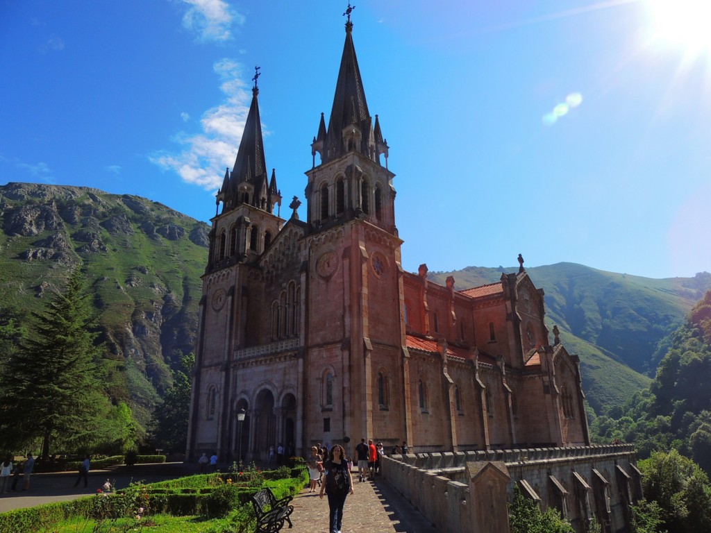 Foto de Covadonga (Asturias), España