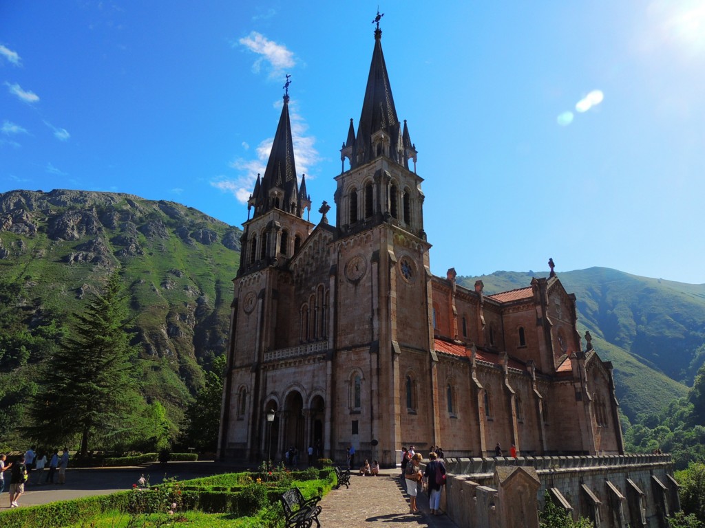 Foto de Covadonga (Asturias), España