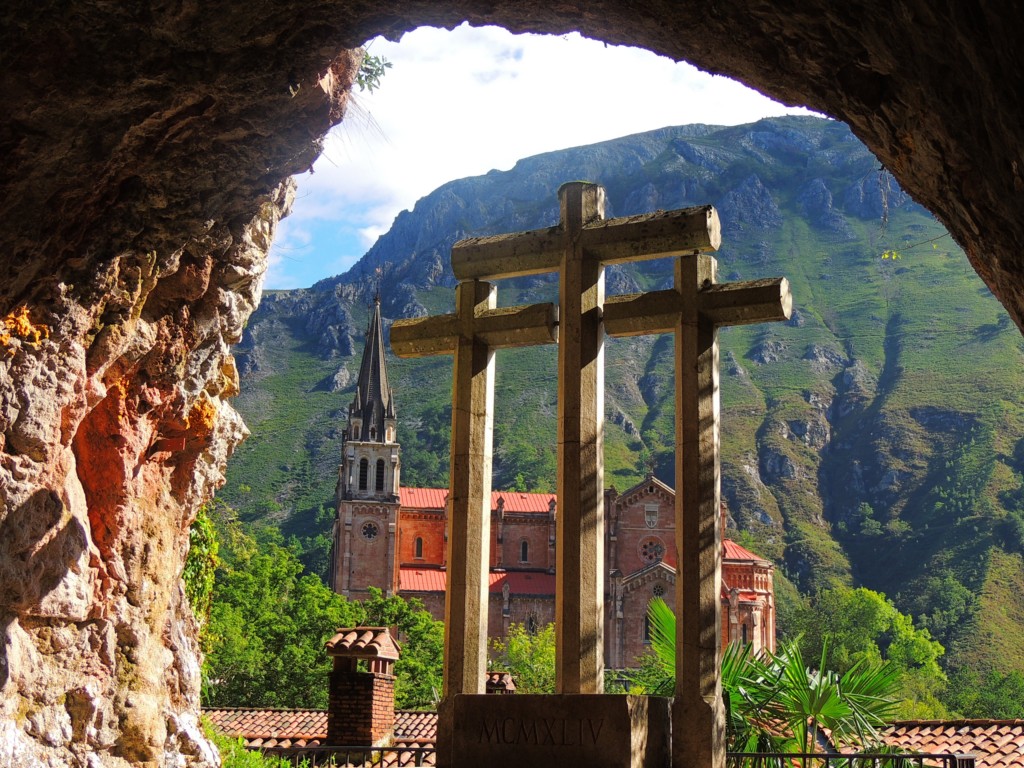 Foto de Covadonga (Asturias), España