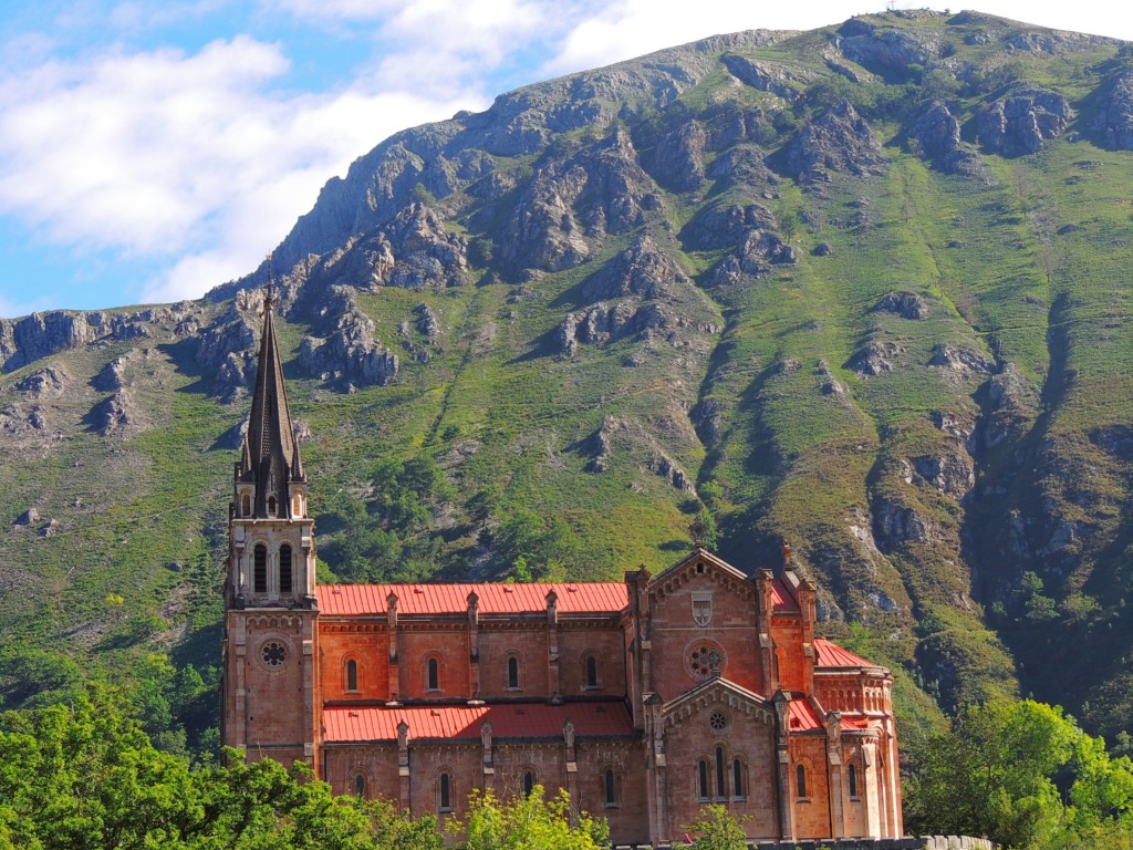 Foto de Covadonga (Asturias), España