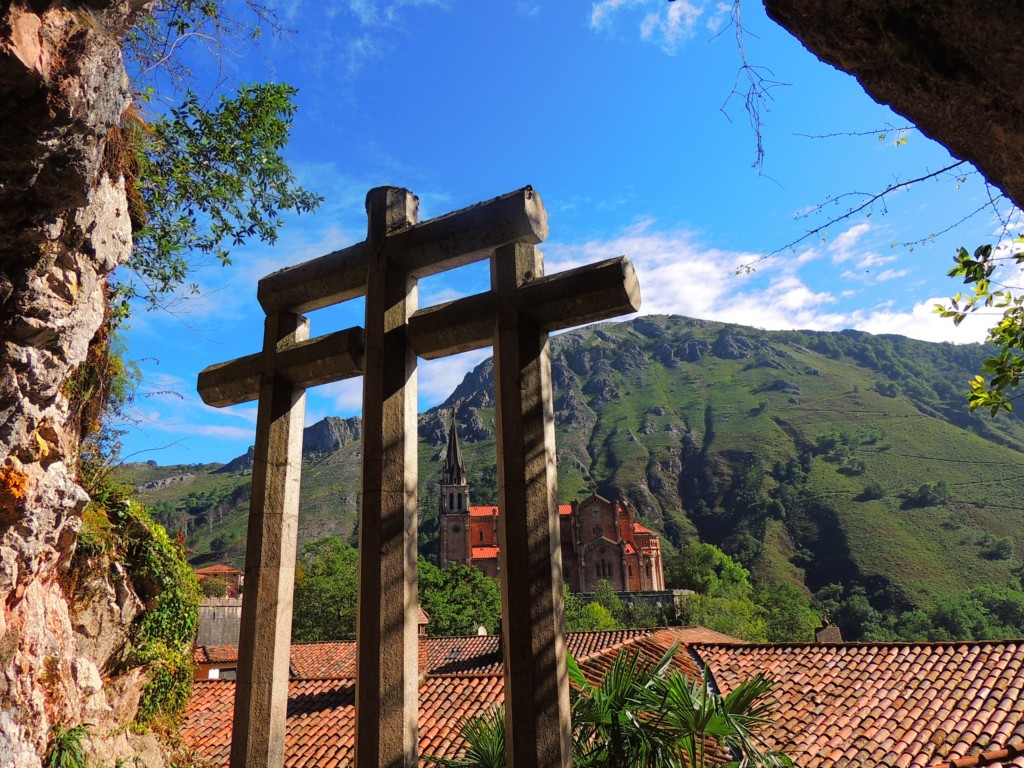 Foto de Covadonga (Asturias), España