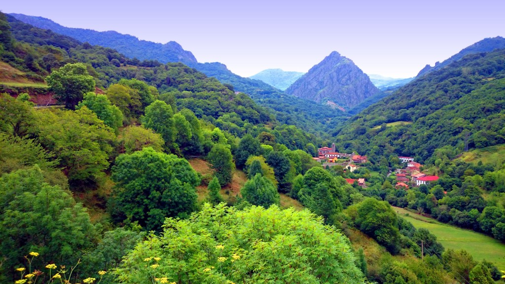 Foto de Ribota (Asturias), España