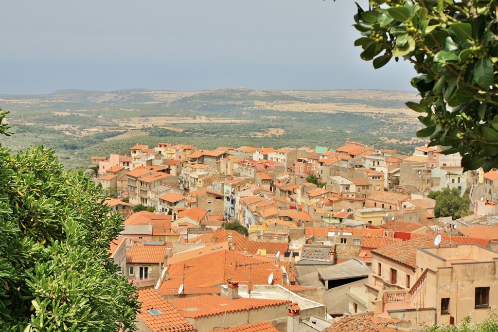 Foto: Vista del pueblo - Cuglieri (Sardinia), Italia