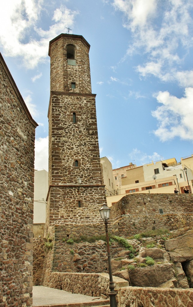 Foto: Campanario - Castelsardo (Sardinia), Italia