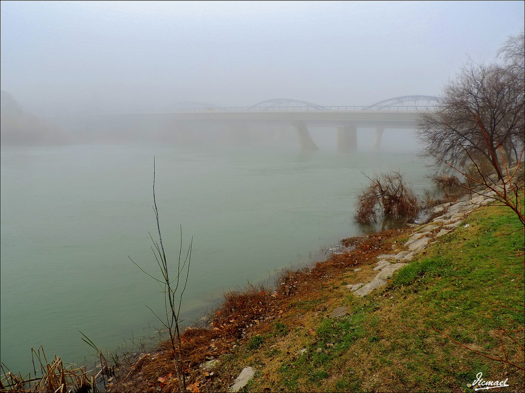 Foto: 150115-08 NIEBLA ZARAGOZANA - Zaragoza (Aragón), España