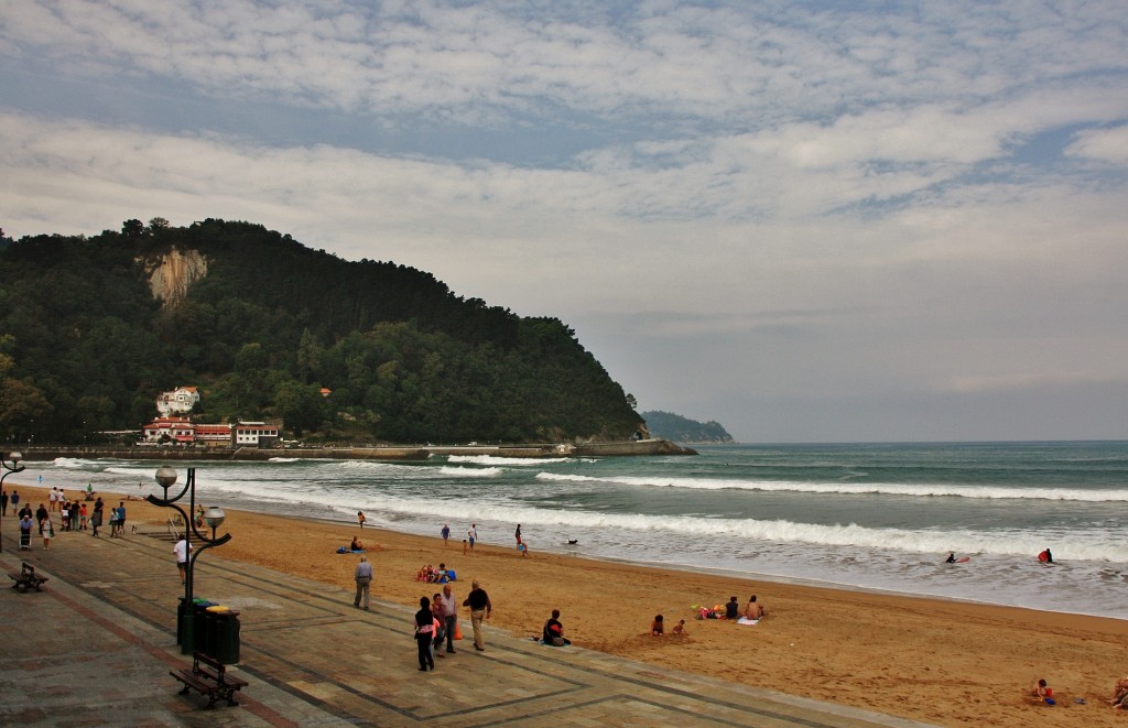Foto: Playa - Zarautz (Gipuzkoa), España
