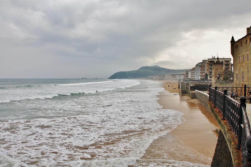 Foto: Playa - Zarautz (Gipuzkoa), España
