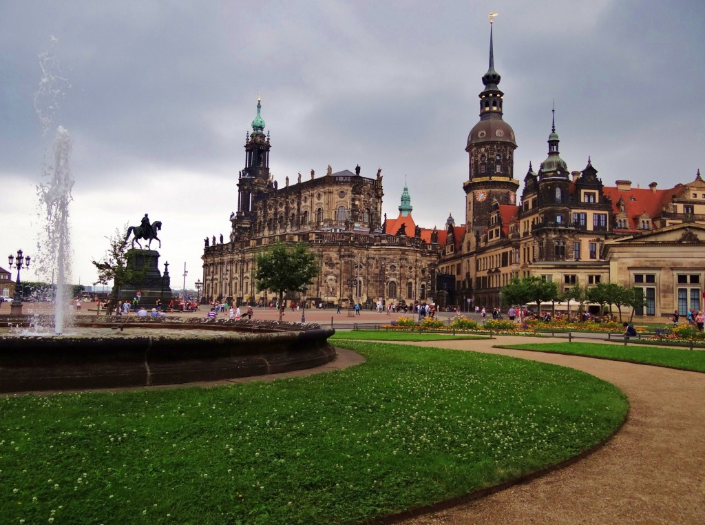 Foto: Theaterplatz - Dresde (Saxony), Alemania