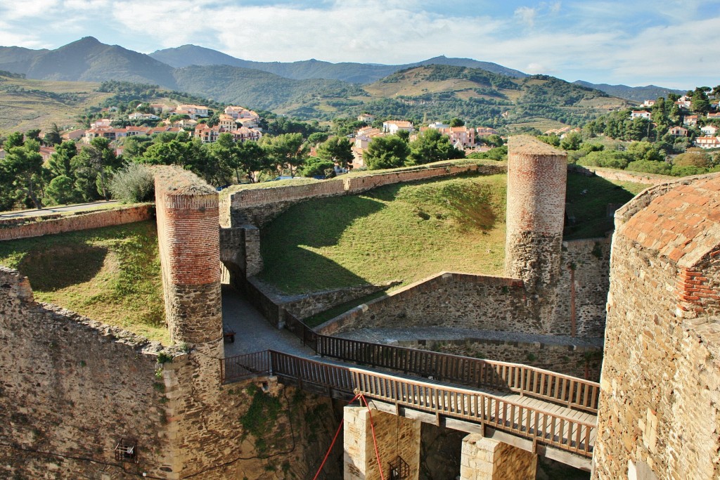 Foto: Castillo - Colliure (Languedoc-Roussillon), Francia