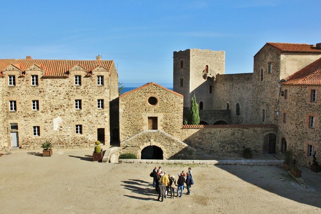 Foto: Castillo - Colliure (Languedoc-Roussillon), Francia