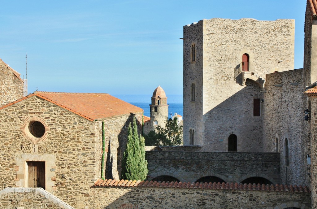 Foto: Castillo - Colliure (Languedoc-Roussillon), Francia