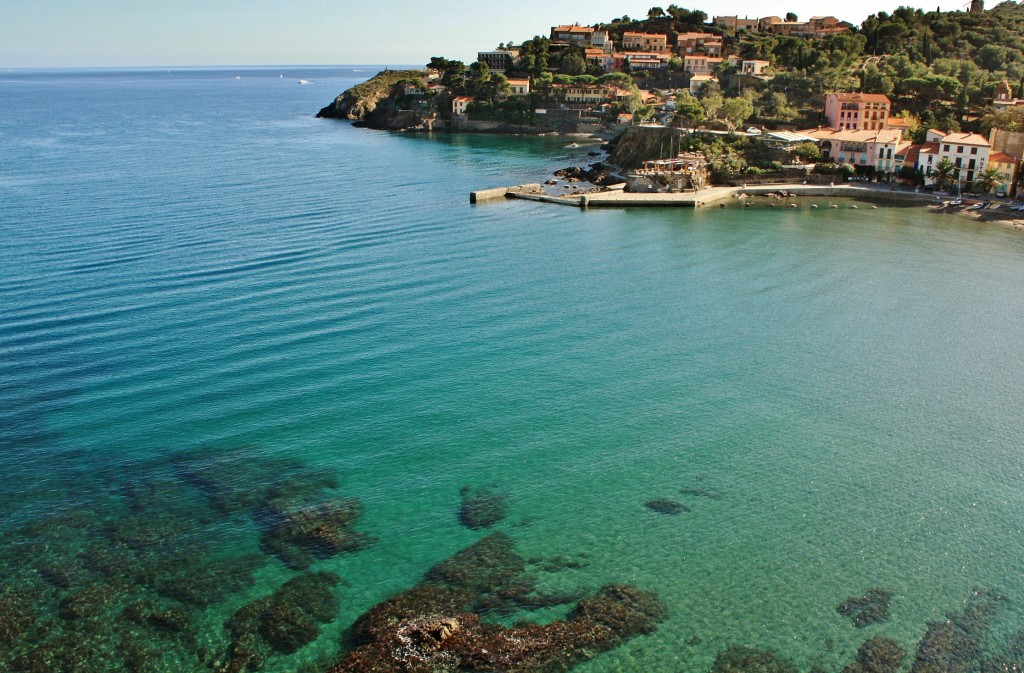 Foto: Vistas desde el castillo - Colliure (Languedoc-Roussillon), Francia
