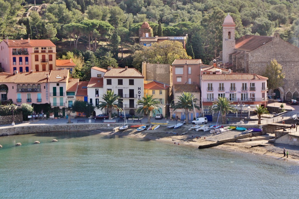 Foto: Vistas desde el castillo - Colliure (Languedoc-Roussillon), Francia