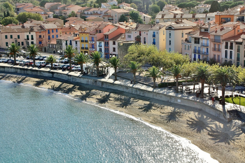 Foto: Vistas desde el castillo - Colliure (Languedoc-Roussillon), Francia