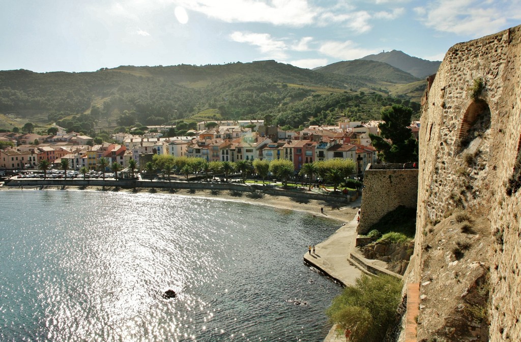 Foto: Vistas desde el castillo - Colliure (Languedoc-Roussillon), Francia