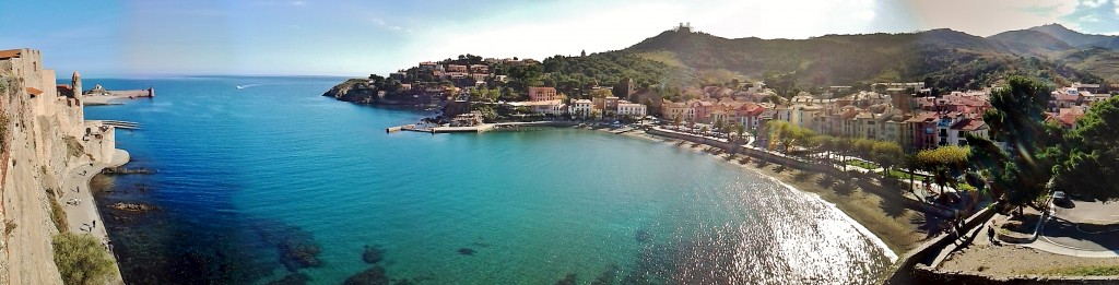Foto: Vistas desde el castillo - Colliure (Languedoc-Roussillon), Francia