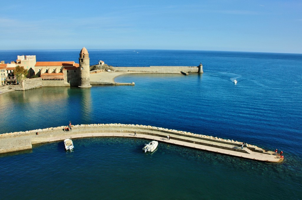 Foto: Vistas desde el castillo - Colliure (Languedoc-Roussillon), Francia