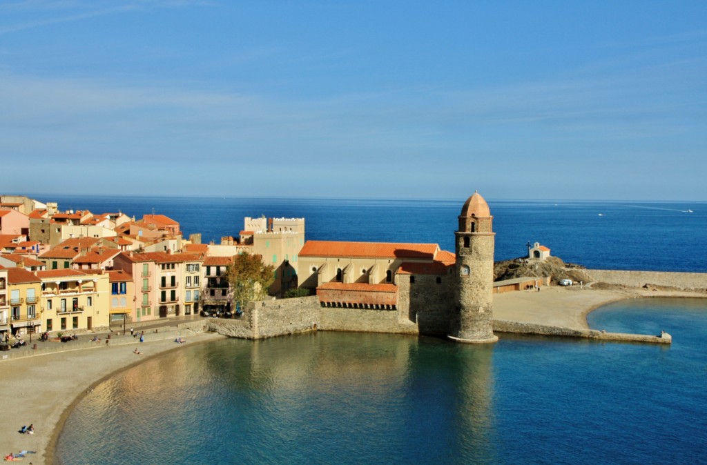 Foto: Vistas desde el castillo - Colliure (Languedoc-Roussillon), Francia