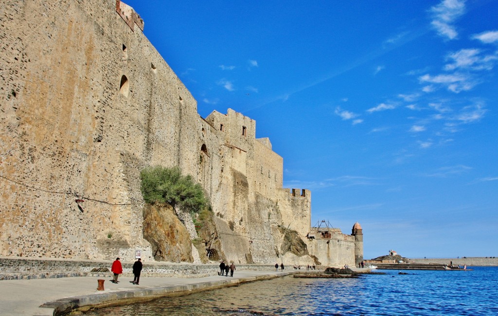 Foto: Castillo - Colliure (Languedoc-Roussillon), Francia