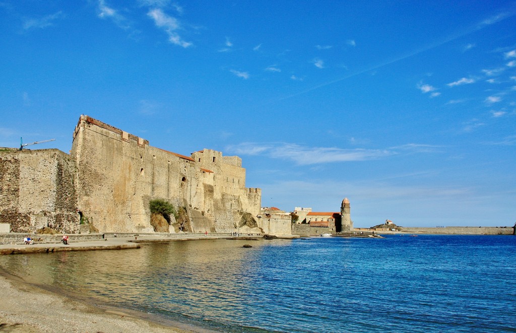 Foto: Castillo - Colliure (Languedoc-Roussillon), Francia